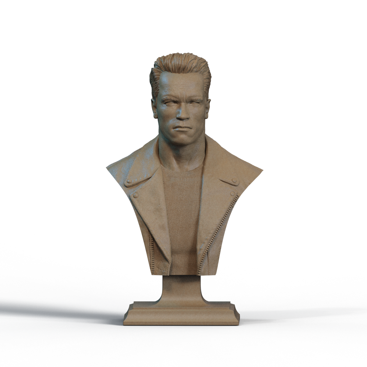 Digital STL Terminator Bust v3