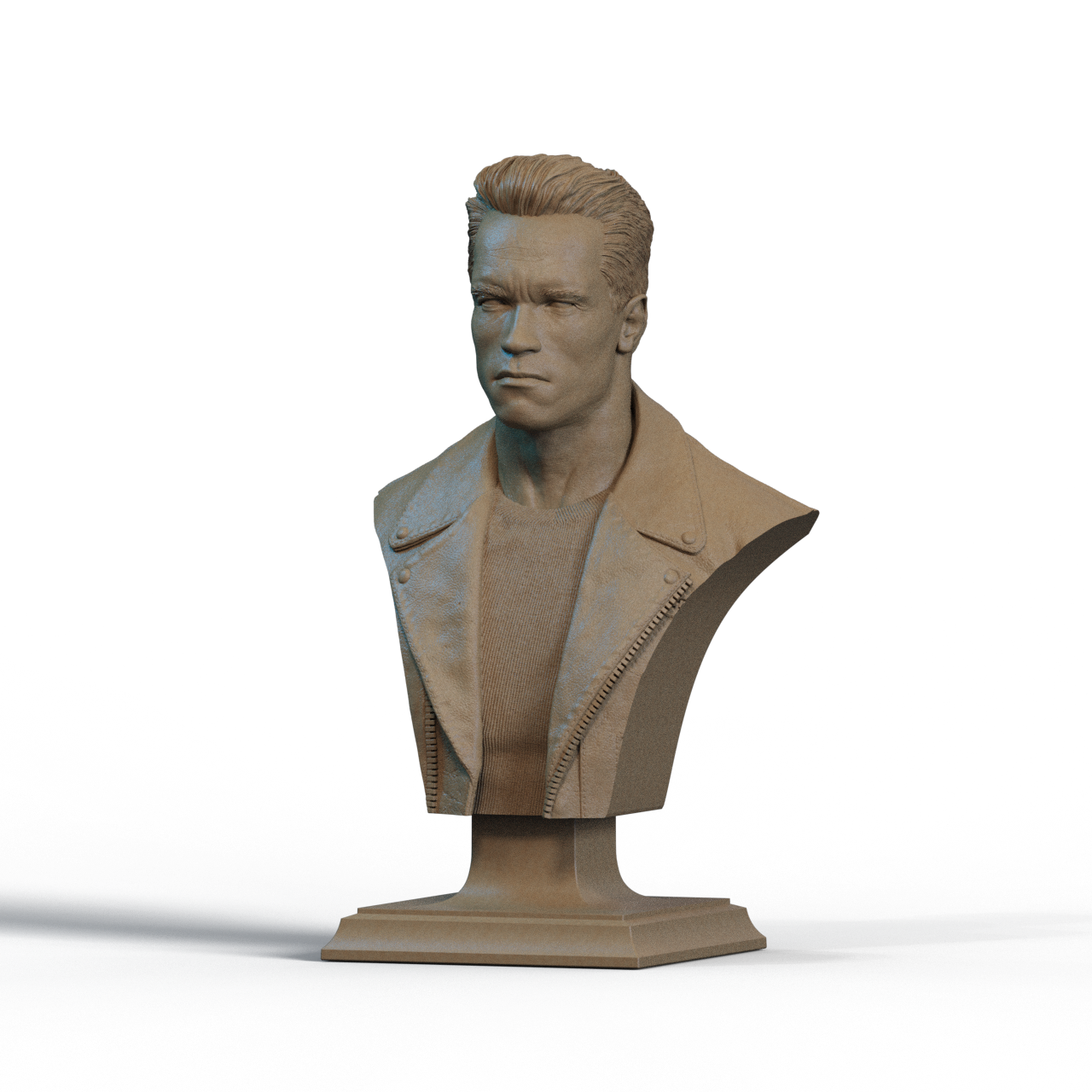 Digital STL Terminator Bust v3