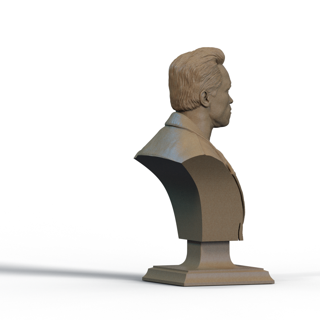 Digital STL Terminator Bust v3