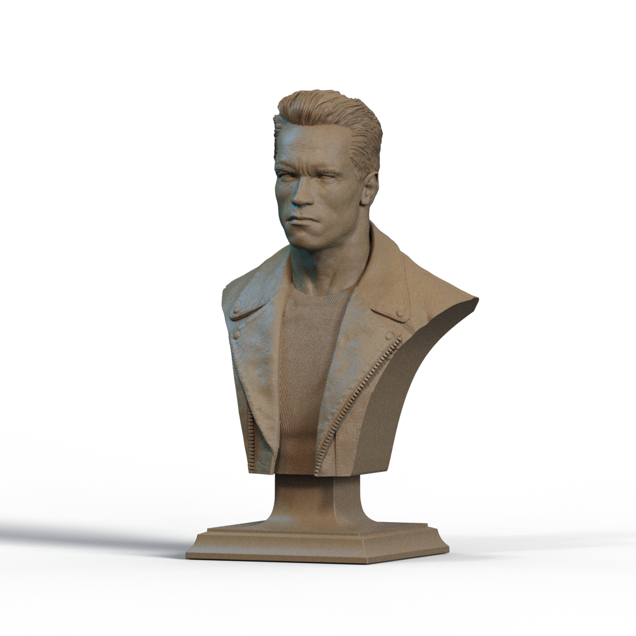 Digital STL Terminator Bust v3