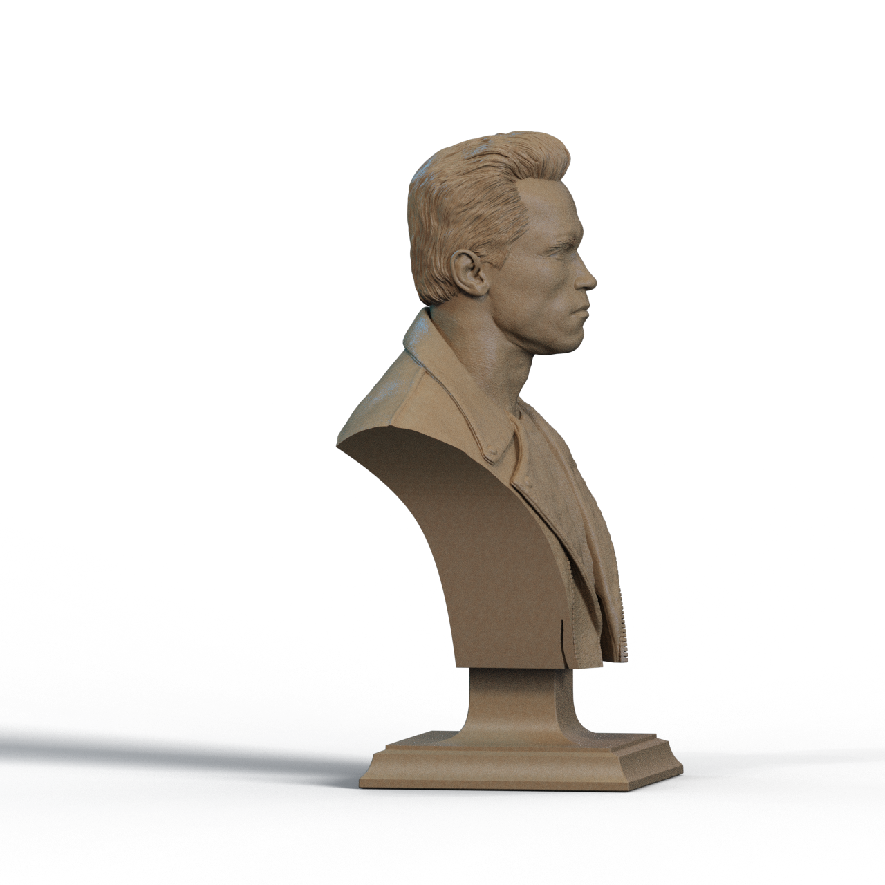 Digital STL Terminator Bust v3