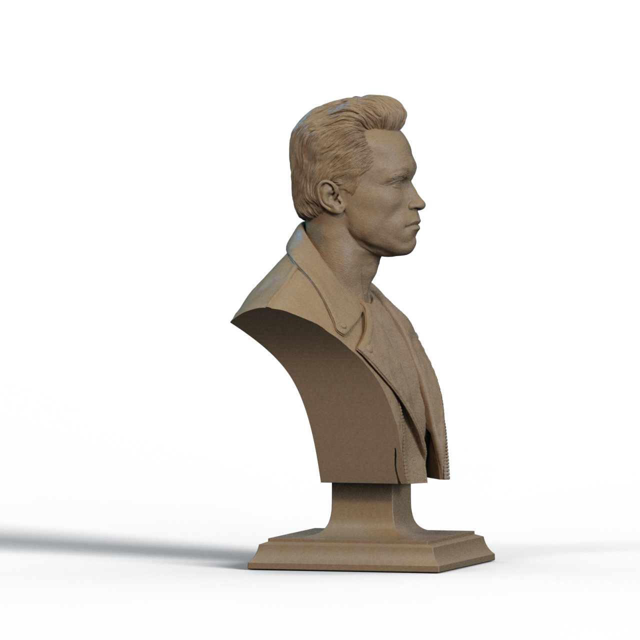 Digital STL Terminator Bust v3