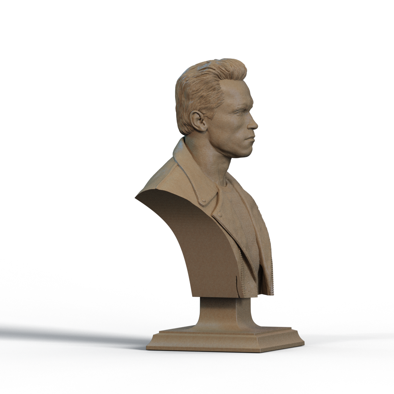 Digital STL Terminator Bust v3
