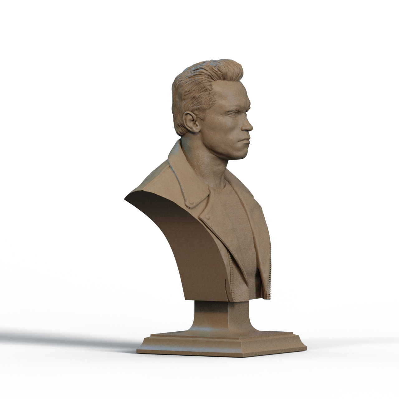 Digital STL Terminator Bust v3