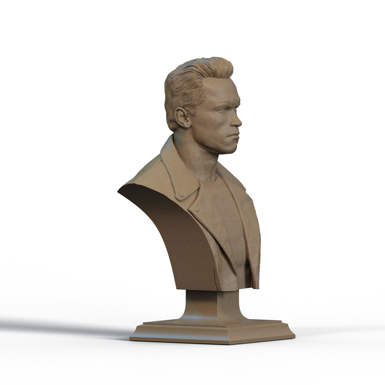 Digital STL Terminator Bust v3