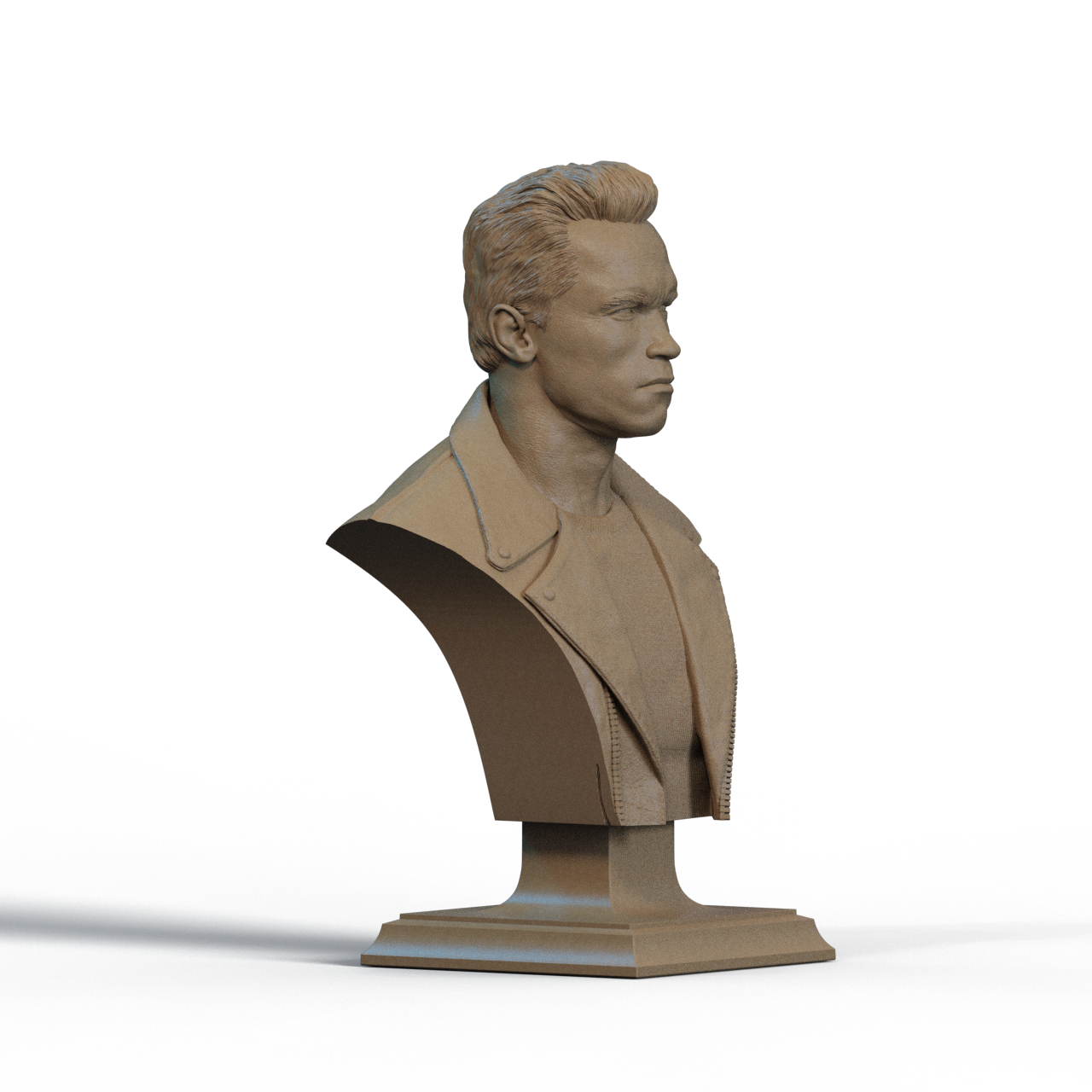 Digital STL Terminator Bust v3