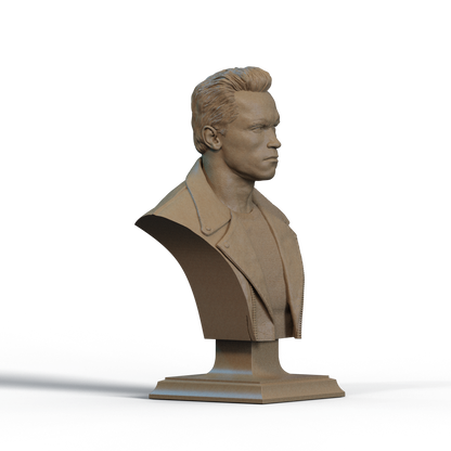 Digital STL Terminator Bust v3