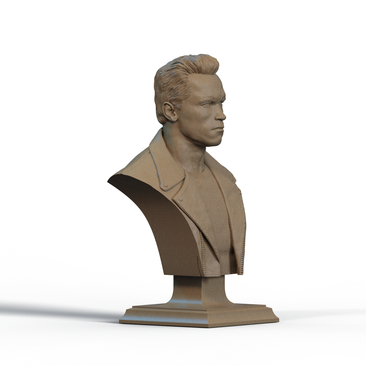 Digital STL Terminator Bust v3