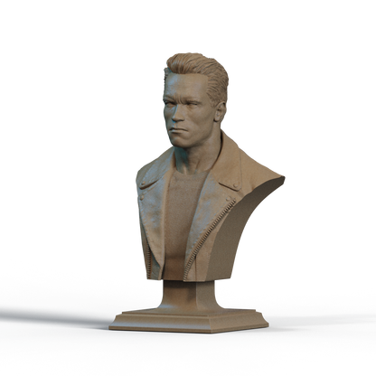 Digital STL Terminator Bust v3
