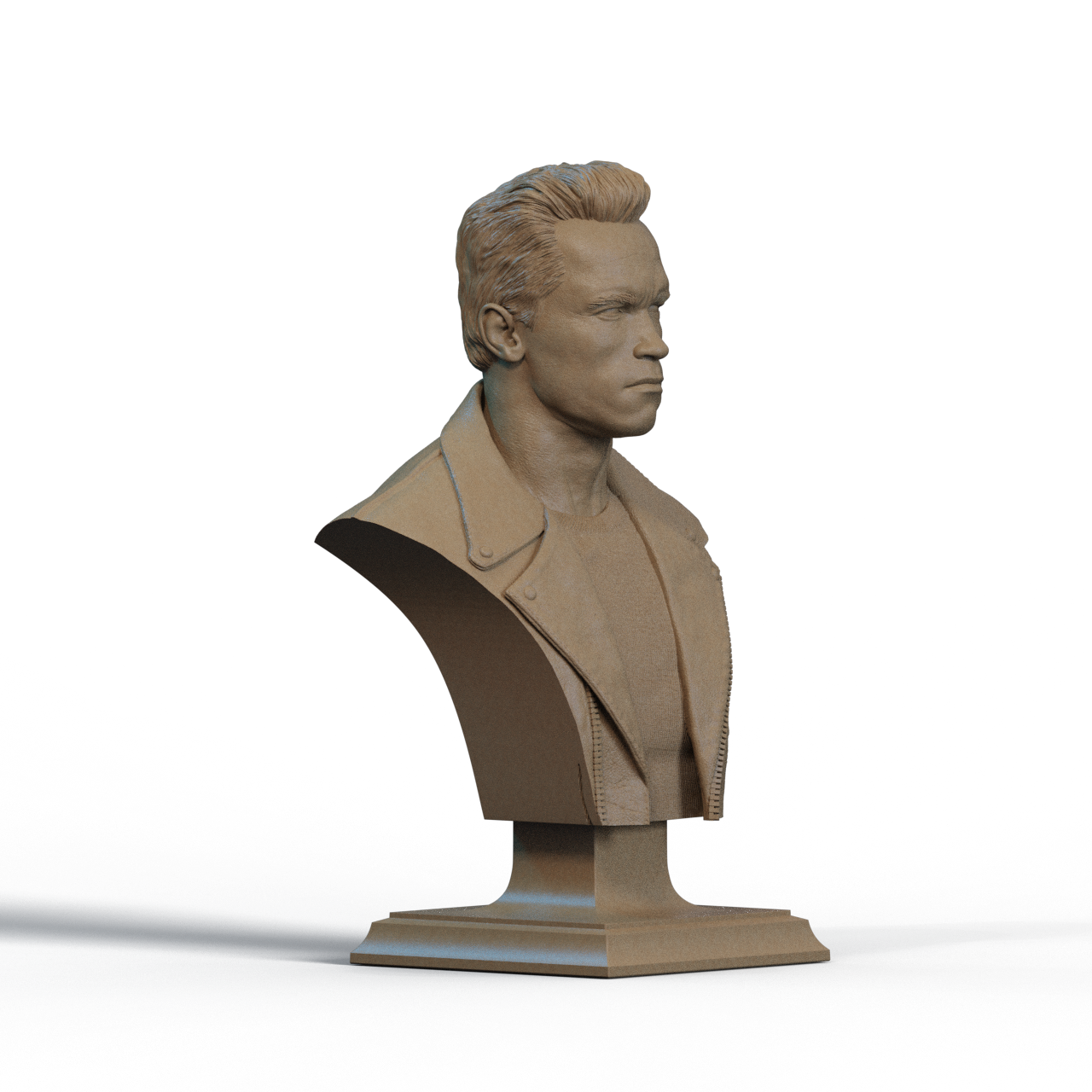 Digital STL Terminator Bust v3