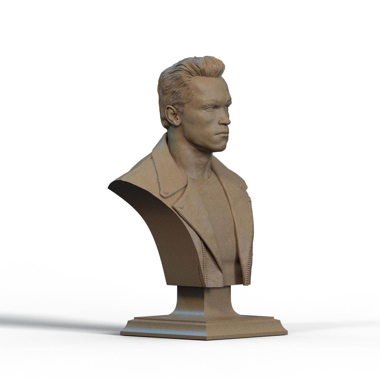 Digital STL Terminator Bust v3