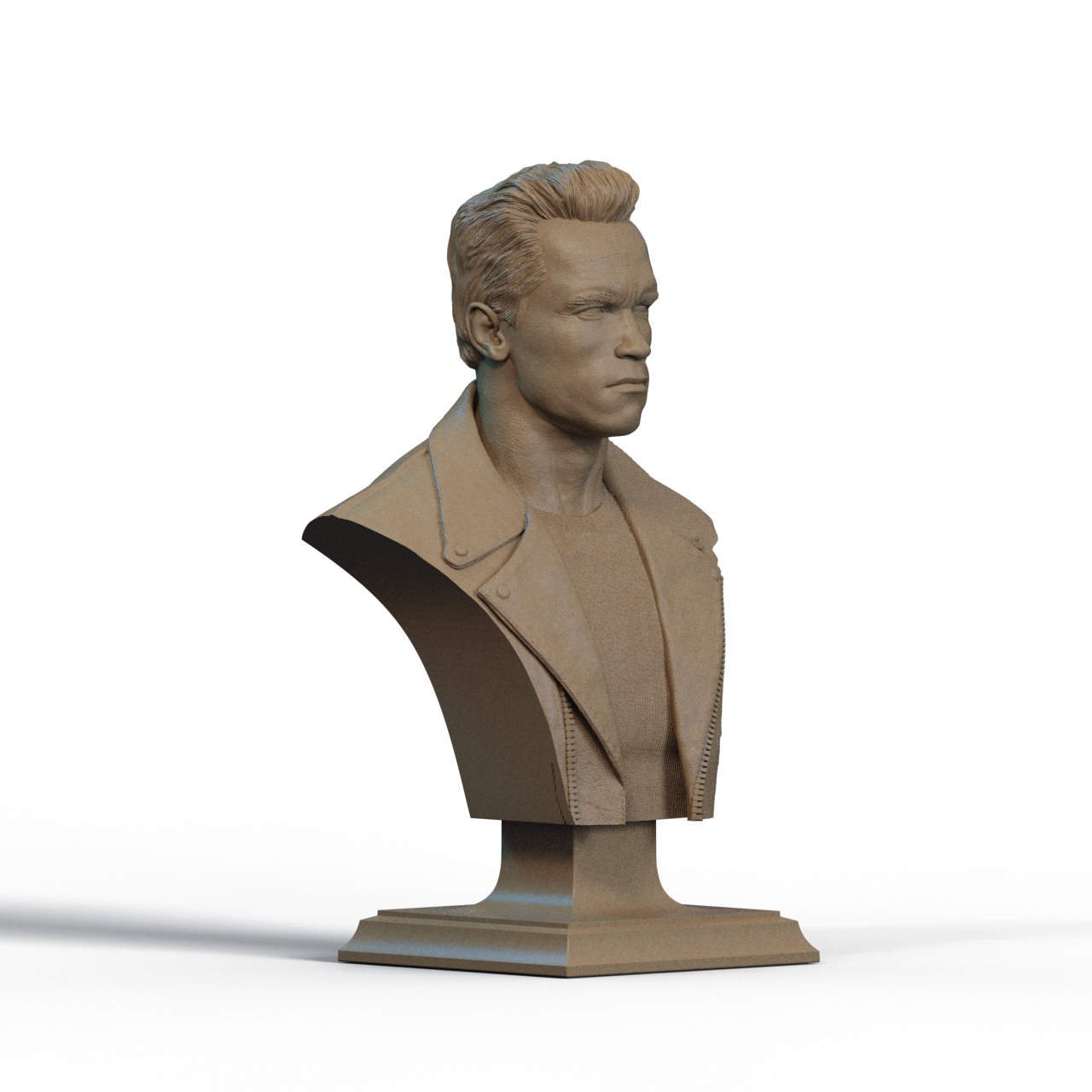 Digital STL Terminator Bust v3