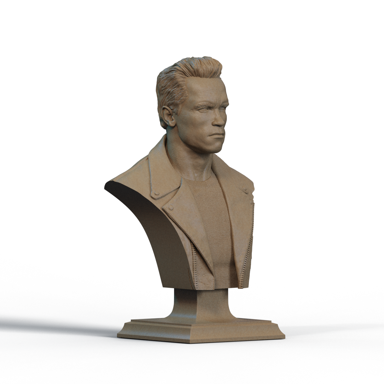 Digital STL Terminator Bust v3