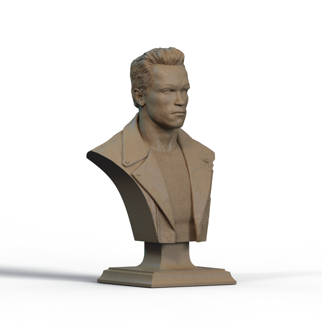 Digital STL Terminator Bust v3