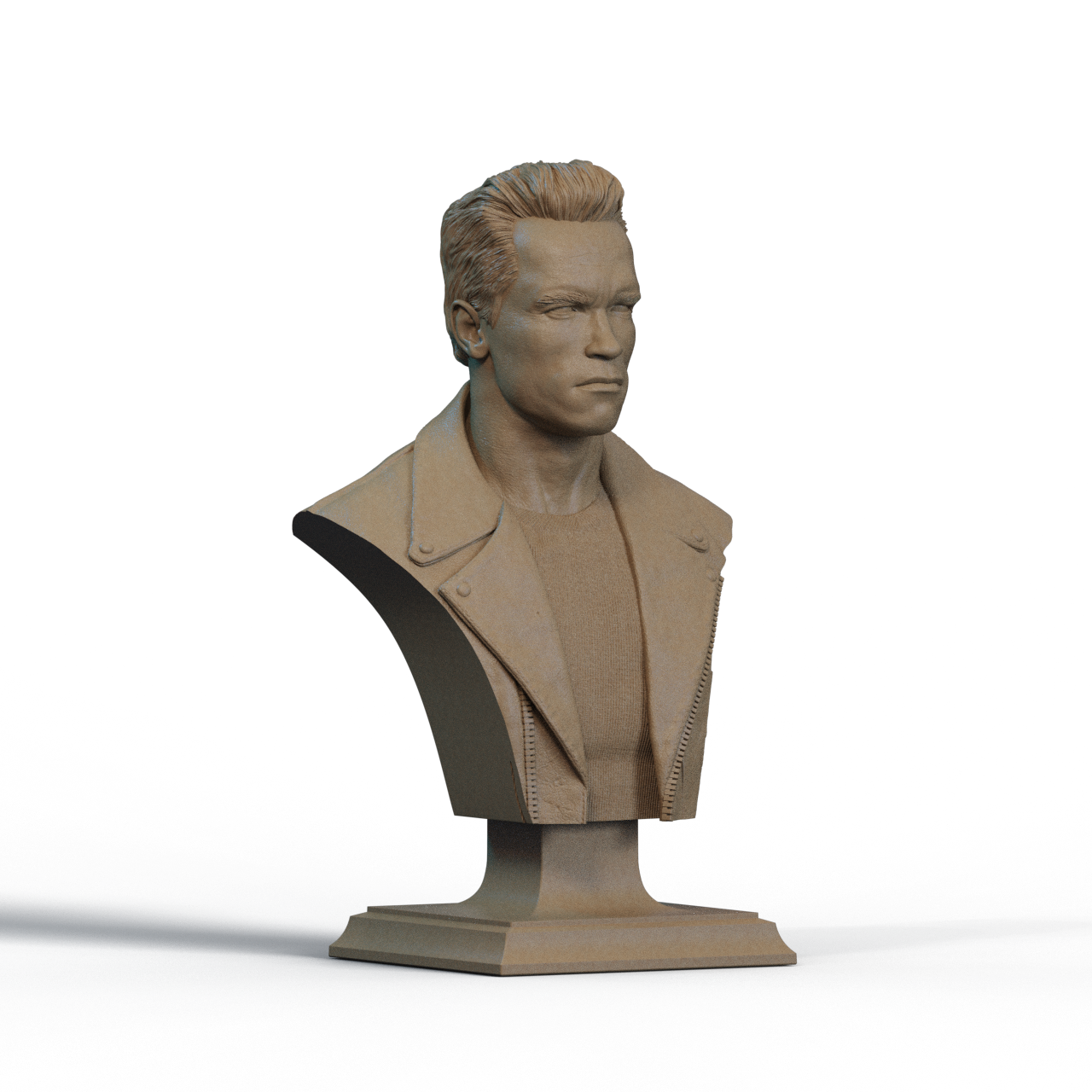 Digital STL Terminator Bust v3