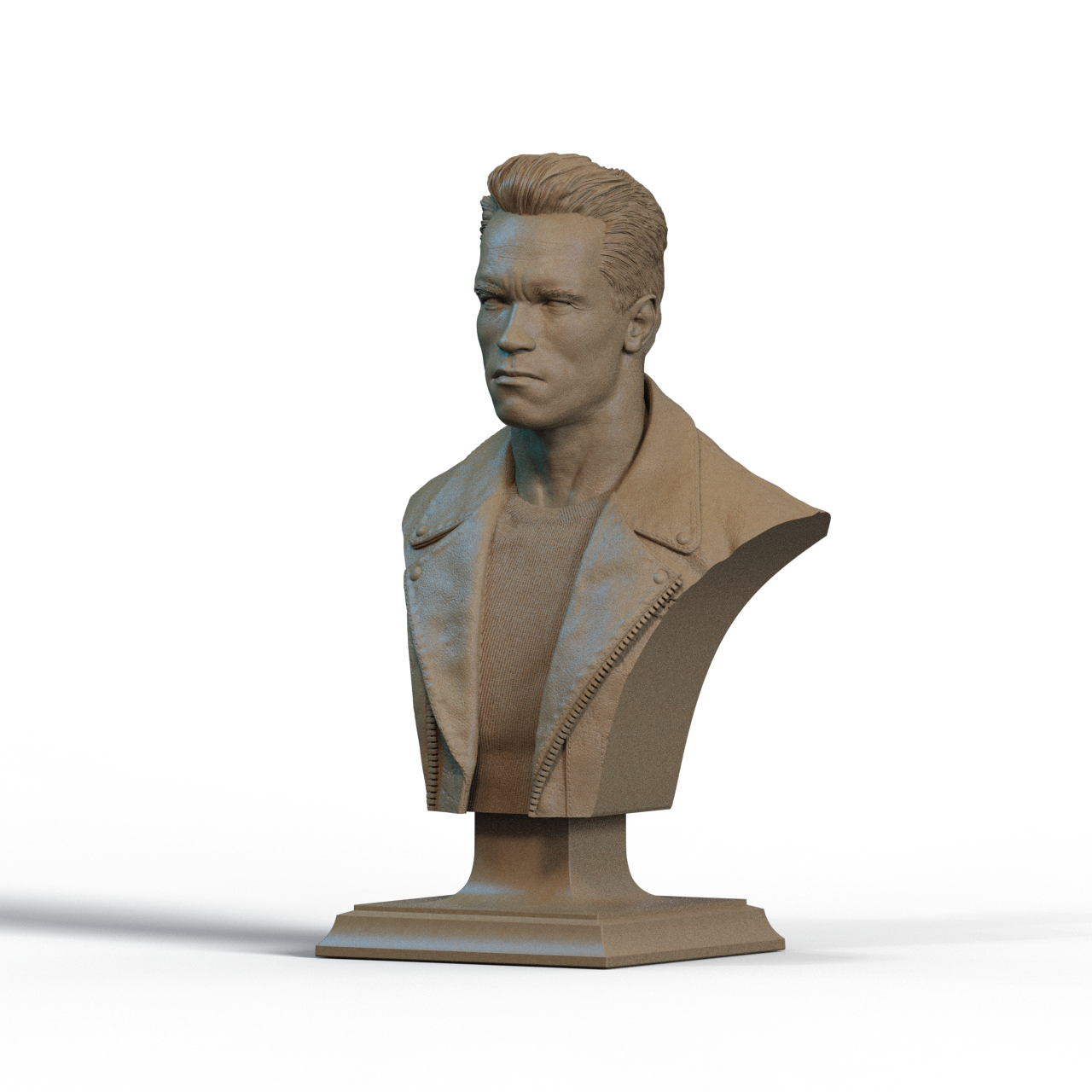 Digital STL Terminator Bust v3