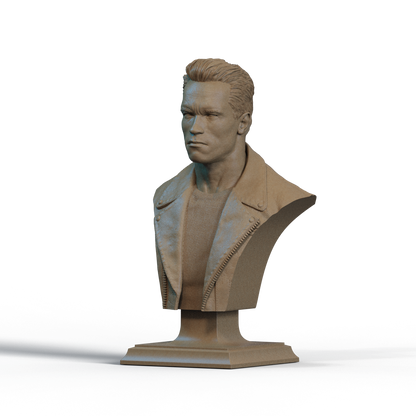 Digital STL Terminator Bust v3