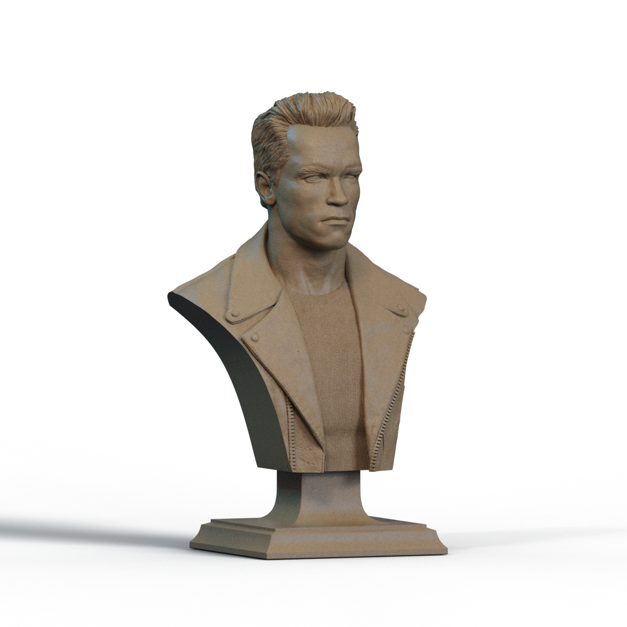 Digital STL Terminator Bust v3