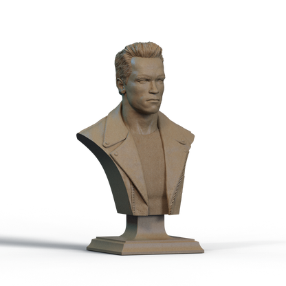 Digital STL Terminator Bust v3