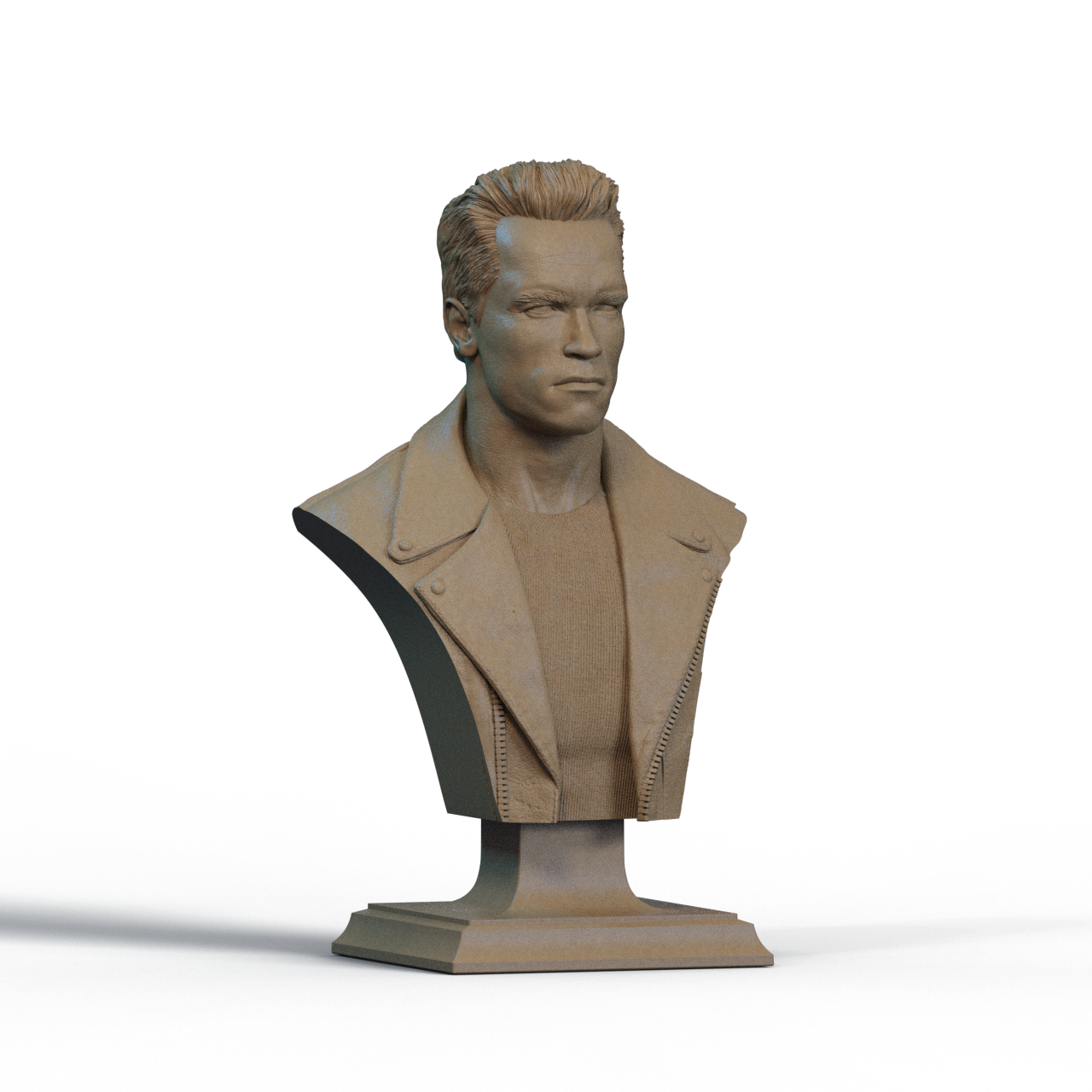 Digital STL Terminator Bust v3