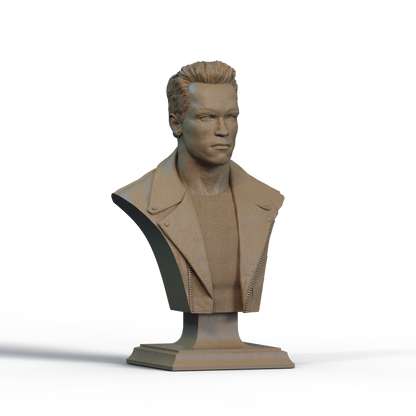 Digital STL Terminator Bust v3