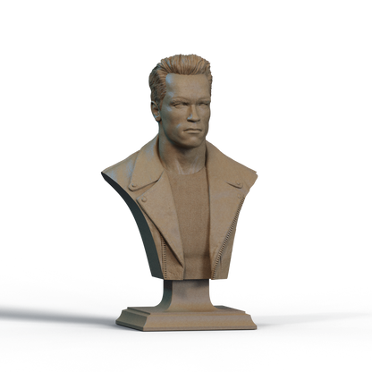 Digital STL Terminator Bust v3