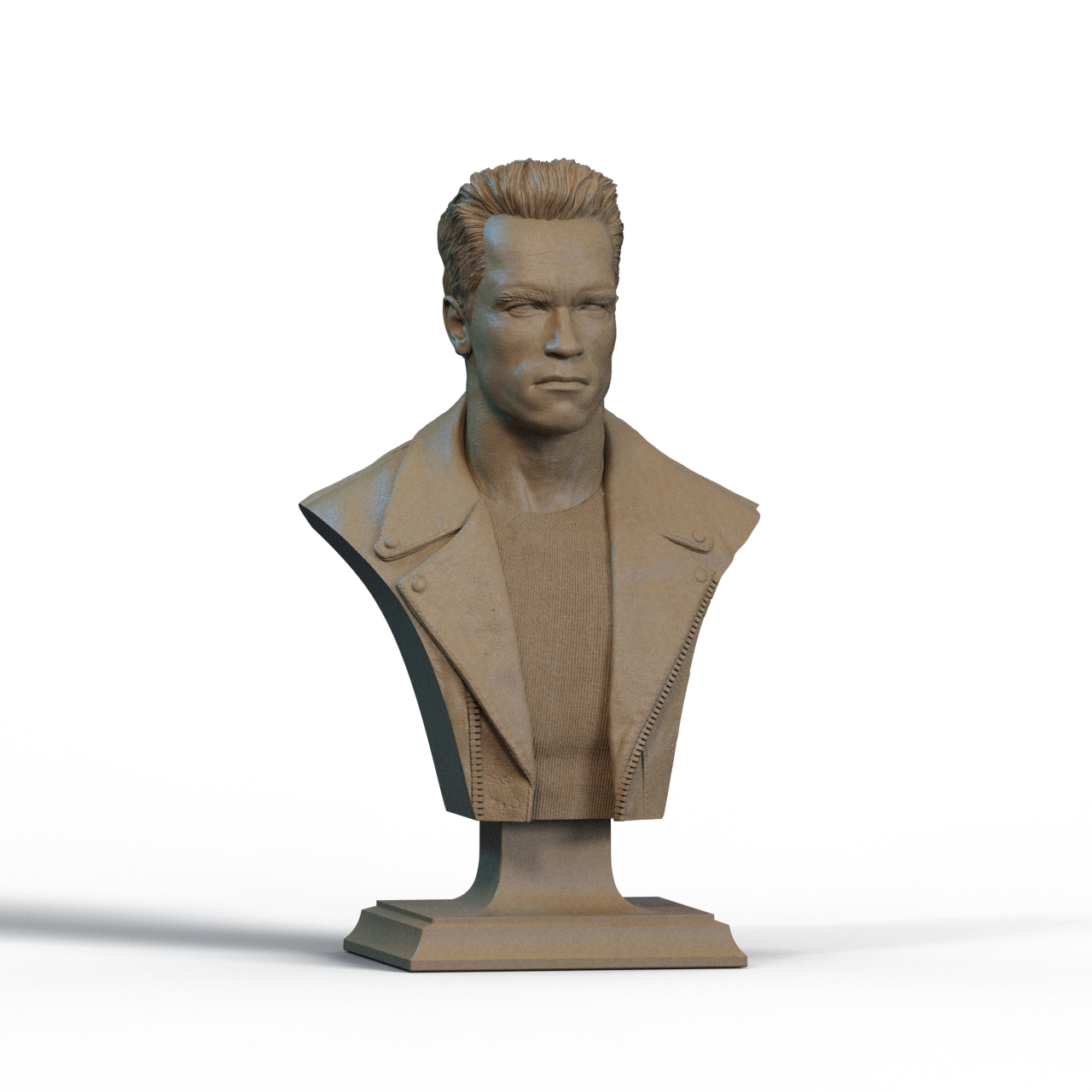 Digital STL Terminator Bust v3
