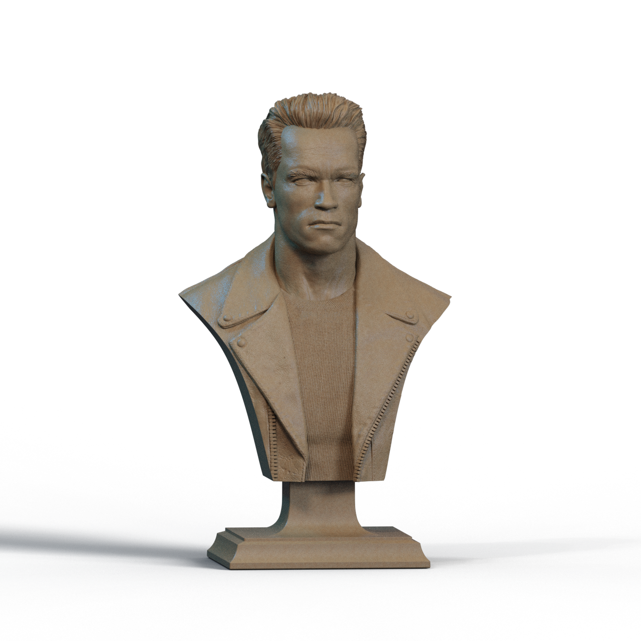Digital STL Terminator Bust v3