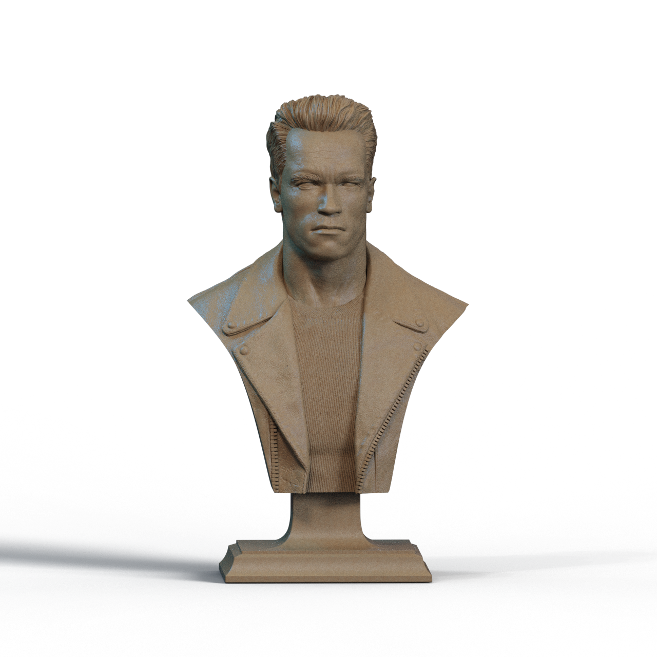 Digital STL Terminator Bust v3