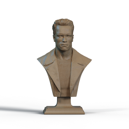 Digital STL Terminator Bust v3