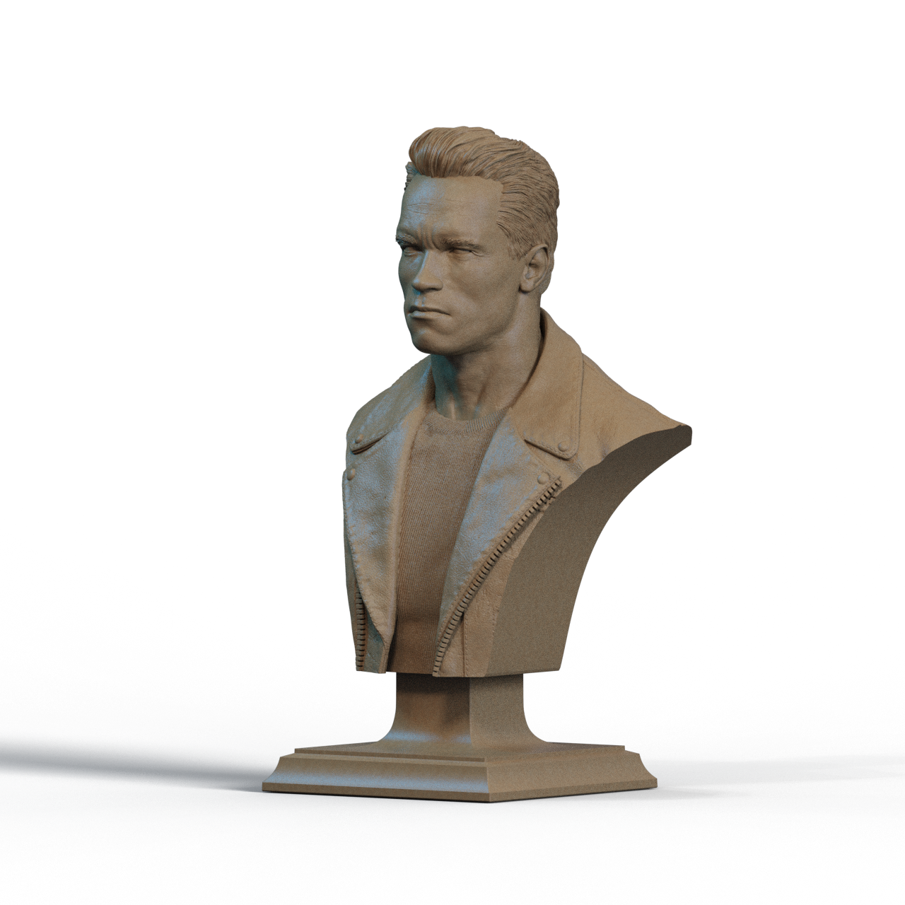 Digital STL Terminator Bust v3