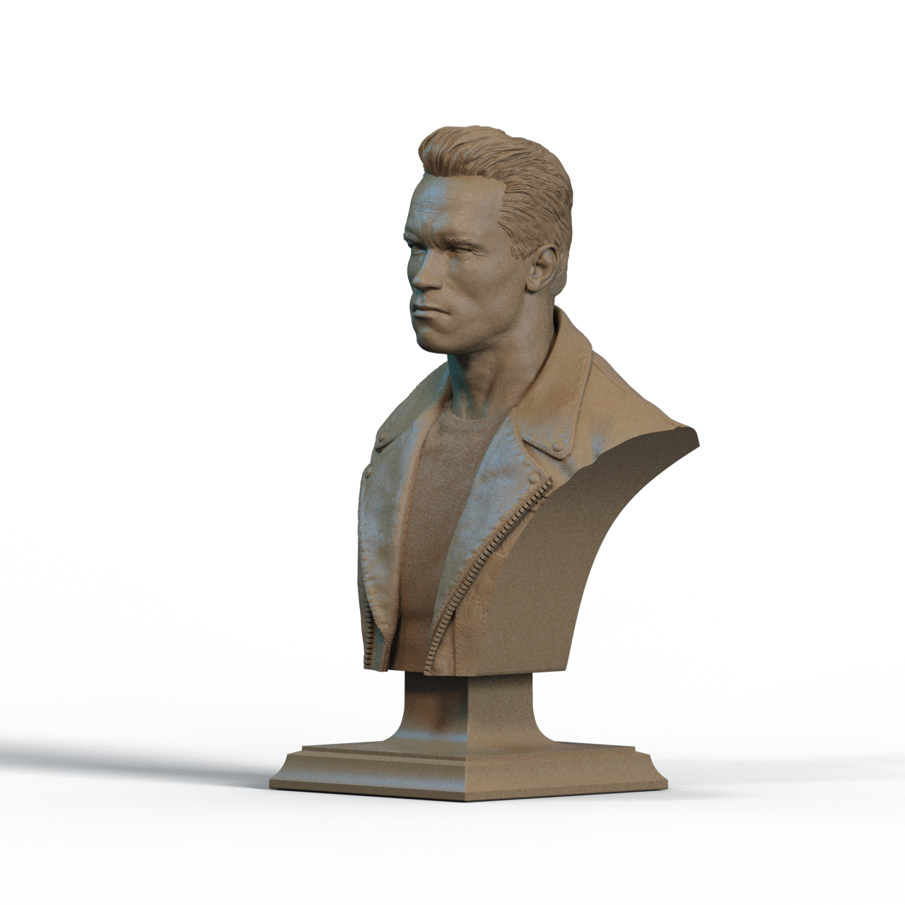 Digital STL Terminator Bust v3