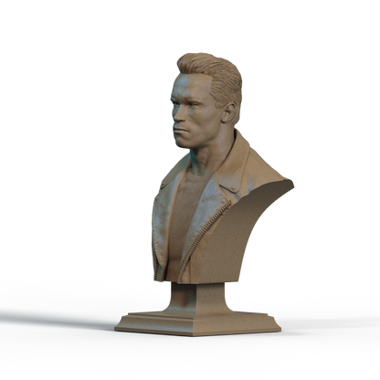 Digital STL Terminator Bust v3