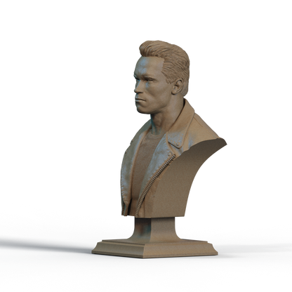 Digital STL Terminator Bust v3