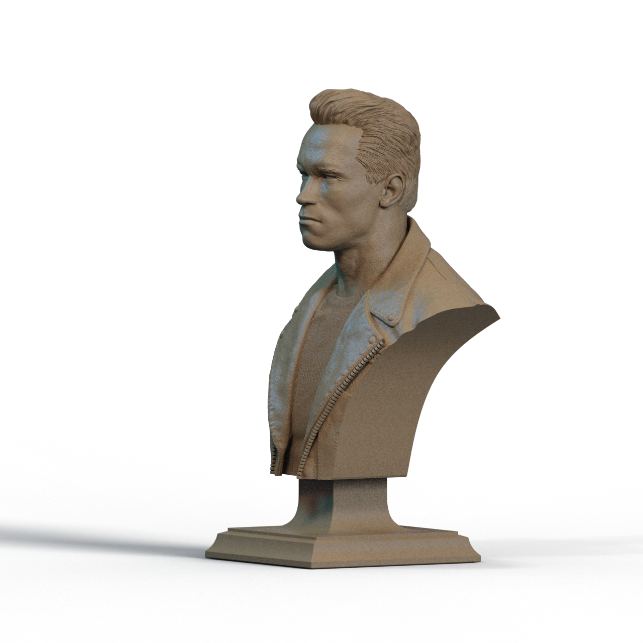 Digital STL Terminator Bust v3