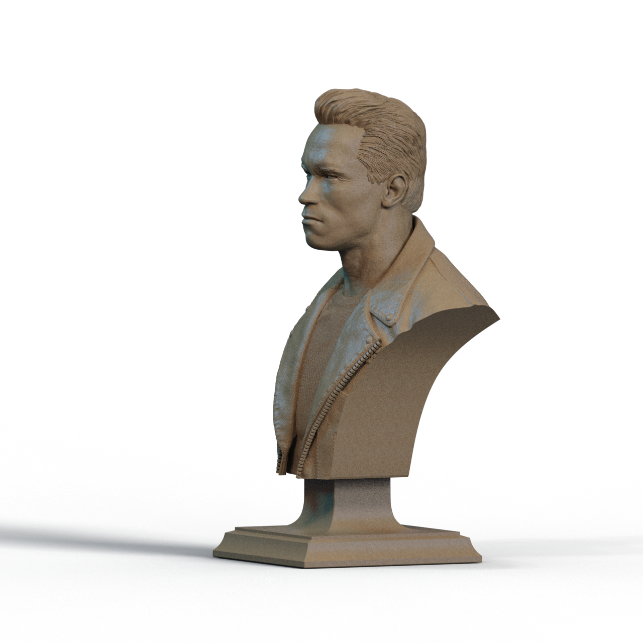 Digital STL Terminator Bust v3