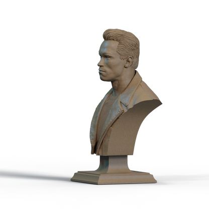 Digital STL Terminator Bust v3