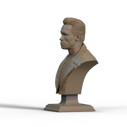 Digital STL Terminator Bust v3
