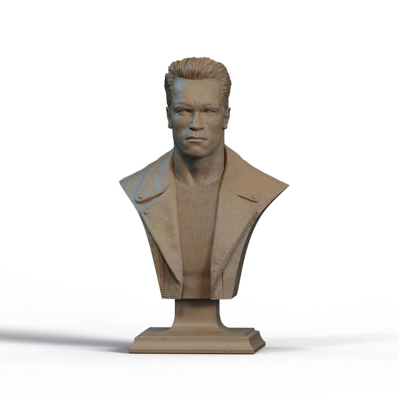 Digital STL Terminator Bust v3