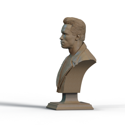 Digital STL Terminator Bust v3