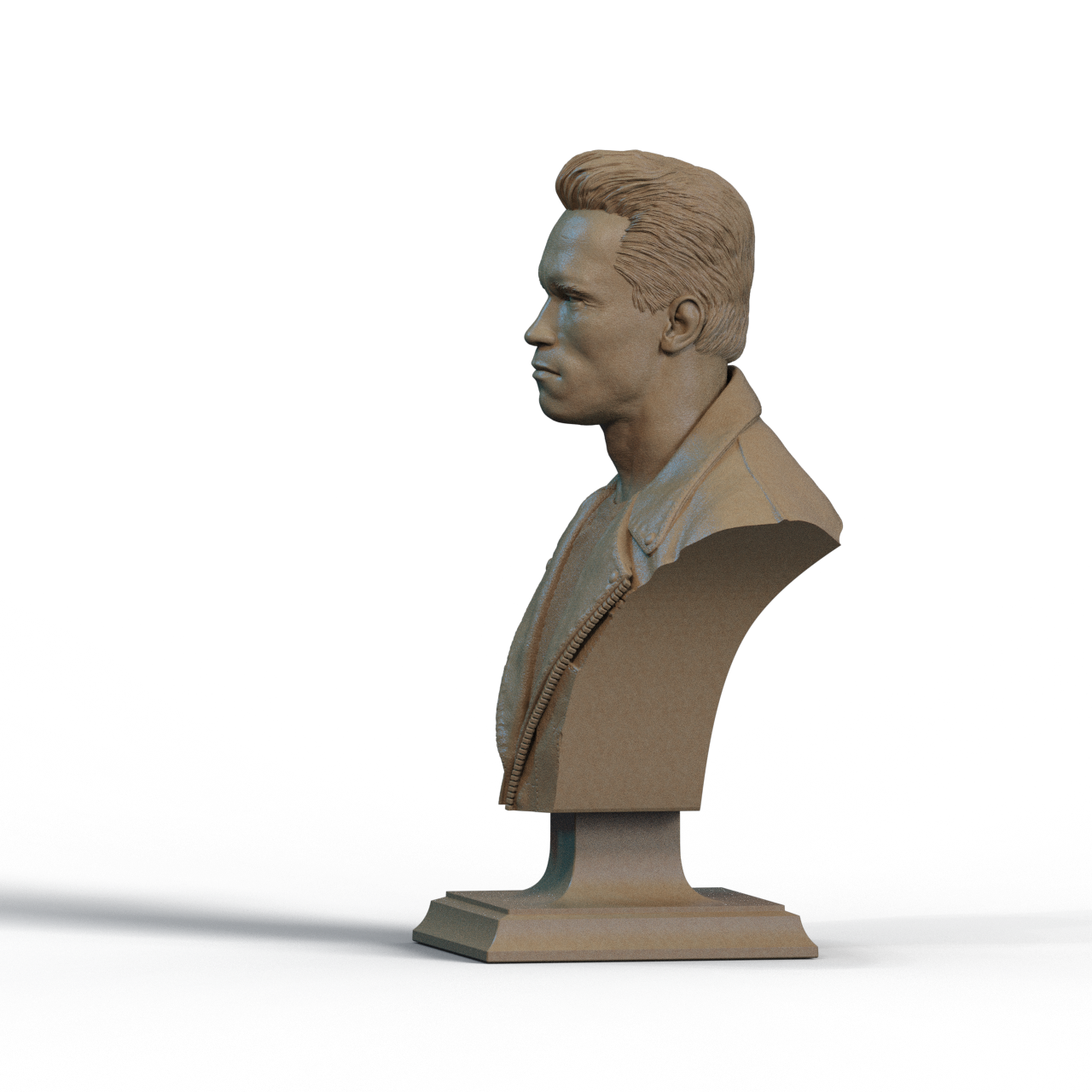 Digital STL Terminator Bust v3
