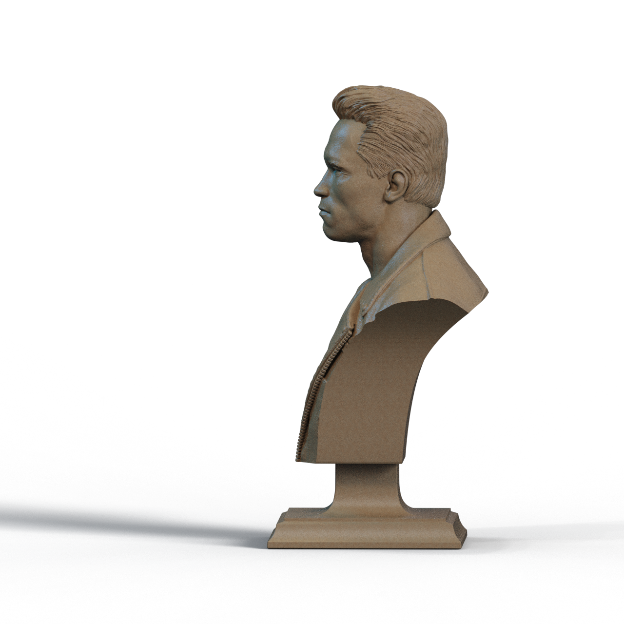 Digital STL Terminator Bust v3