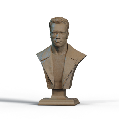 Digital STL Terminator Bust v3