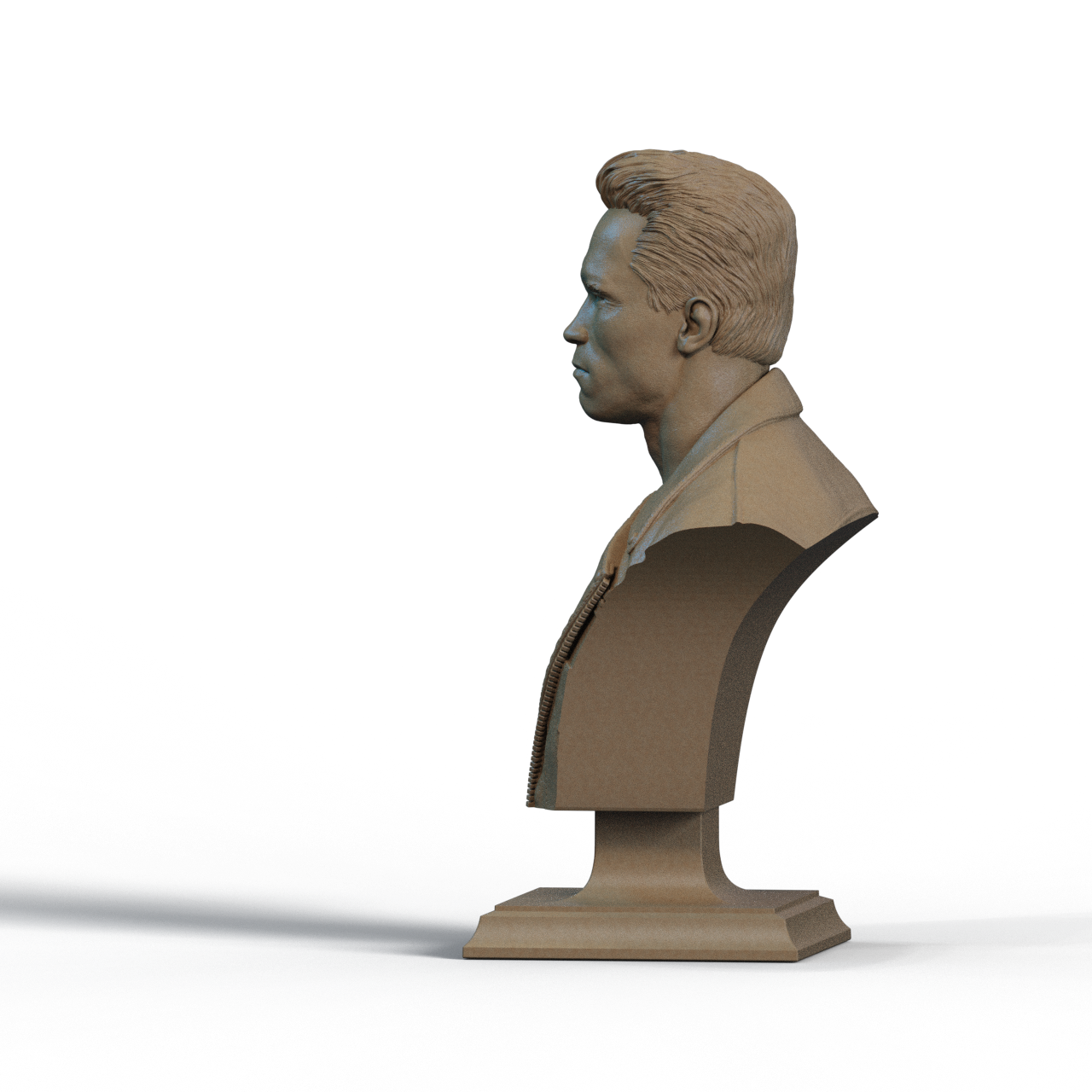 Digital STL Terminator Bust v3