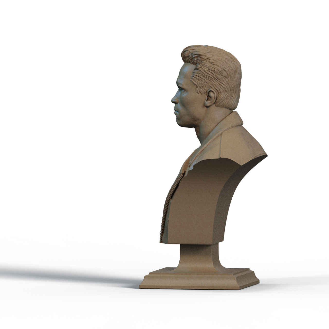 Digital STL Terminator Bust v3