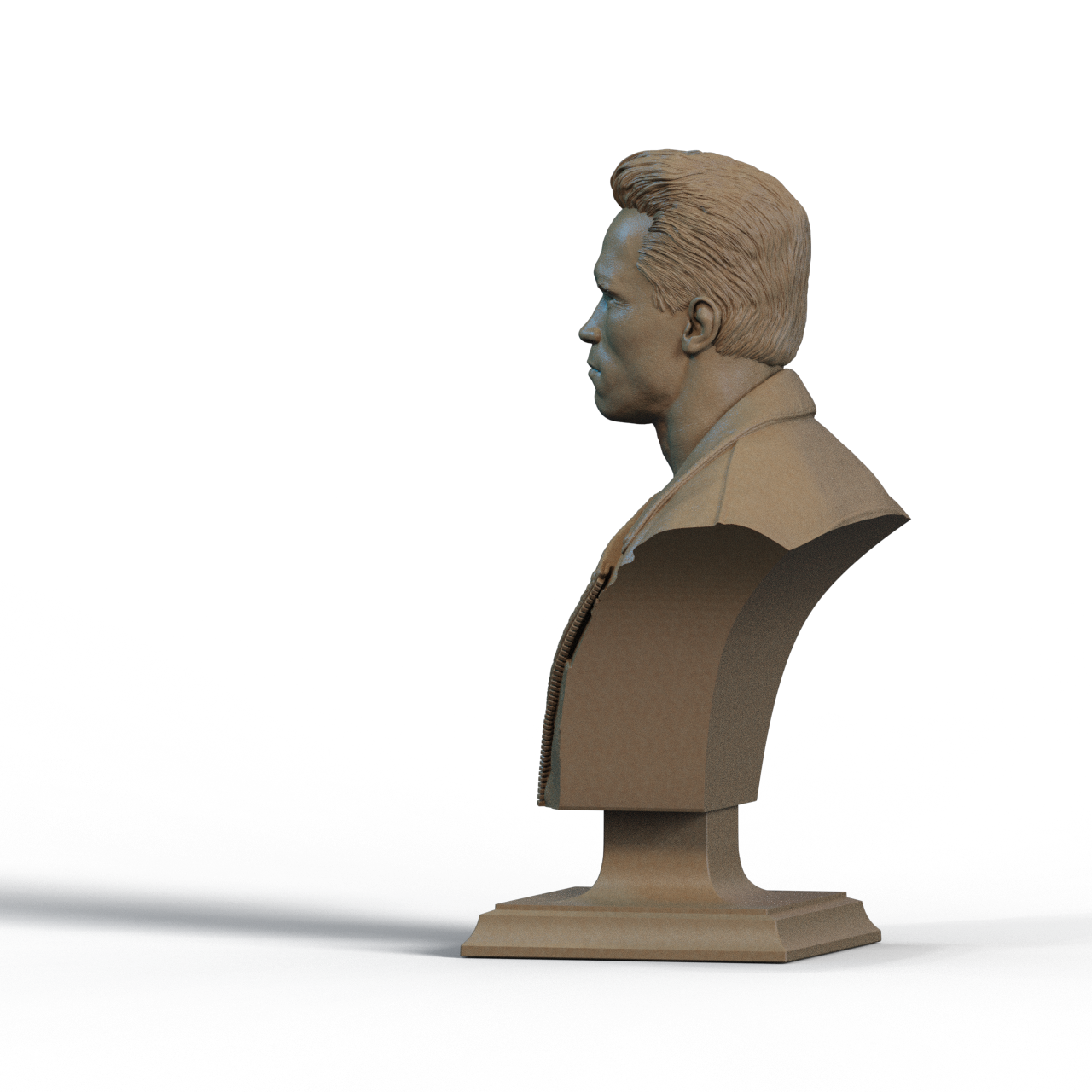 Digital STL Terminator Bust v3