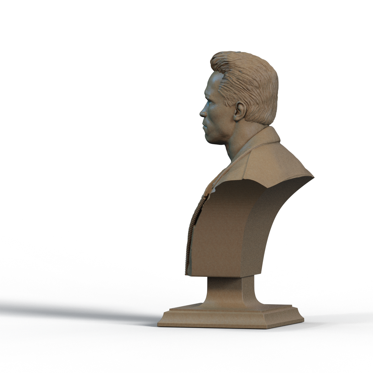 Digital STL Terminator Bust v3