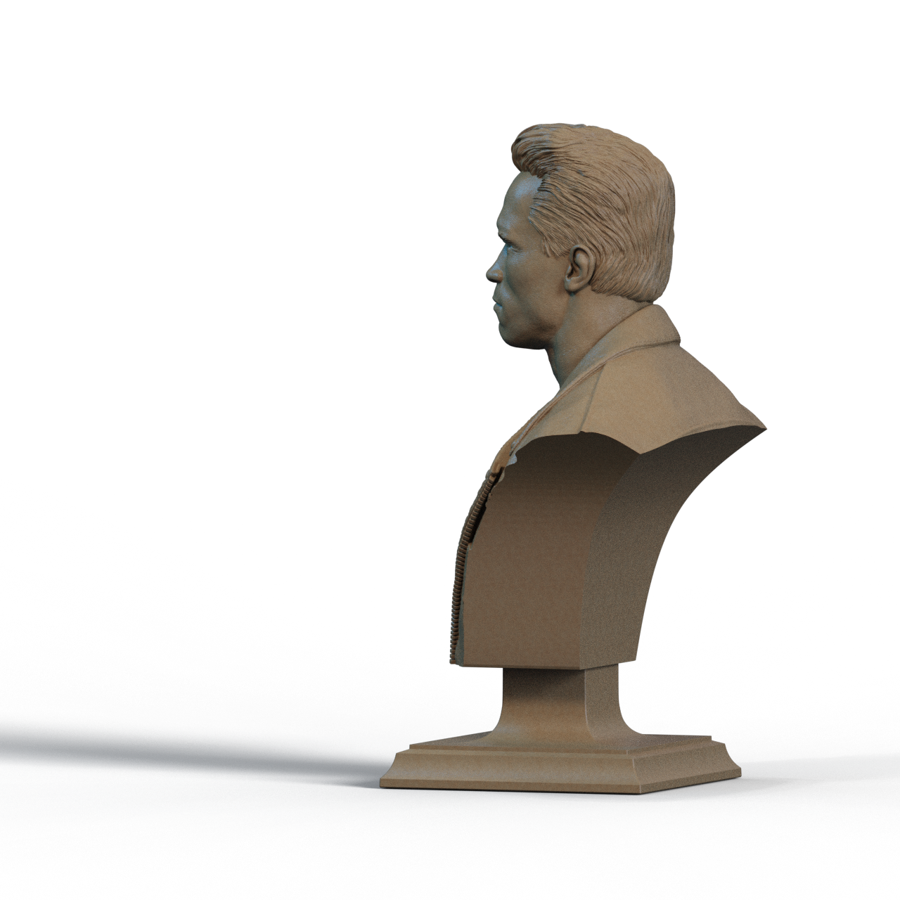 Digital STL Terminator Bust v3
