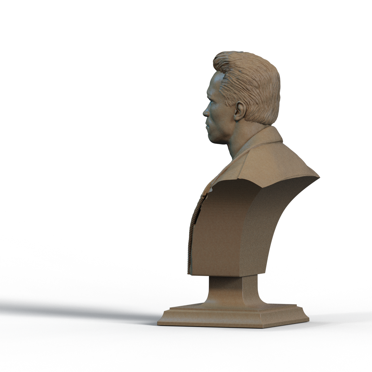 Digital STL Terminator Bust v3