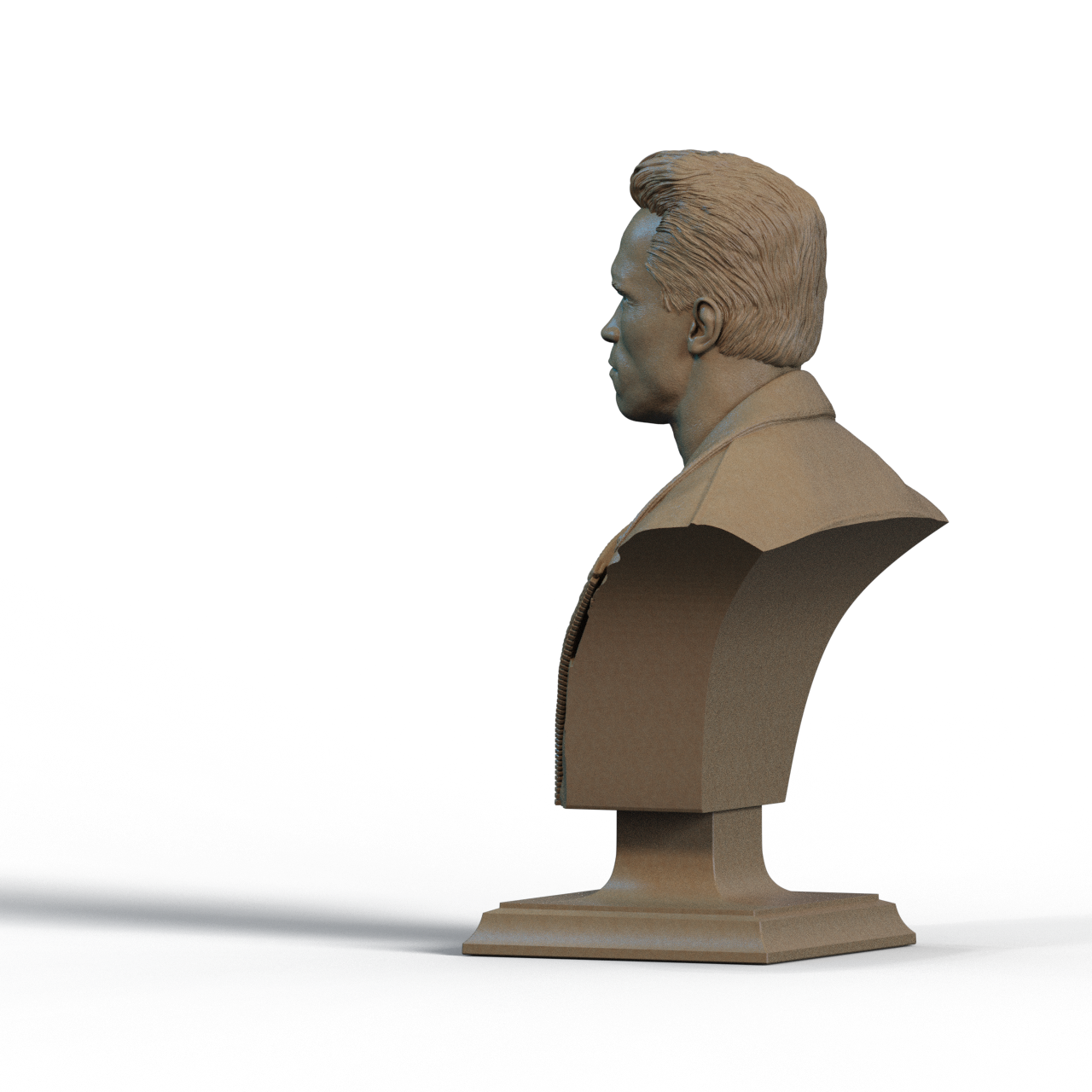 Digital STL Terminator Bust v3
